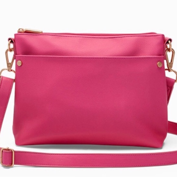 Thirty one “Relaxed Crossbody Bag” in Hibiscus pink - Picture 3 of 3